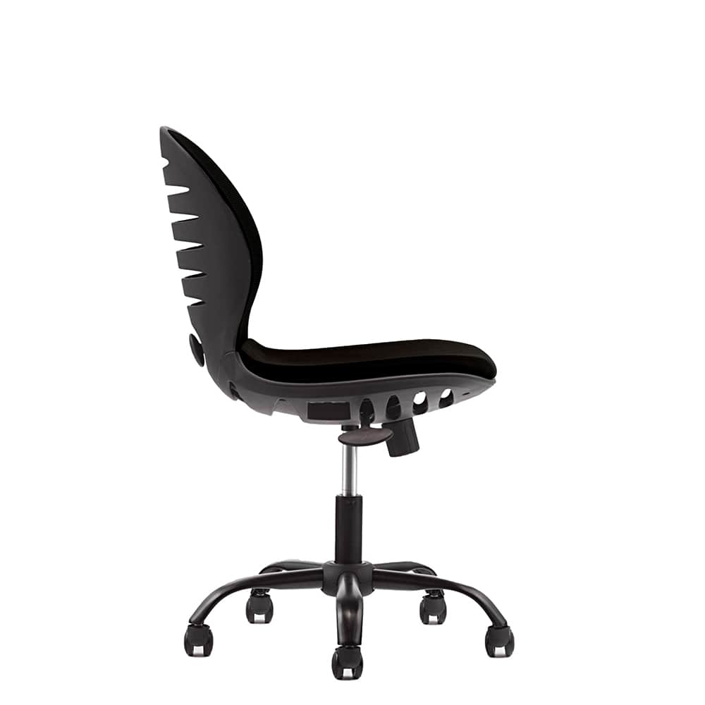 Ергономичен детски стол RFG Flexy Black черен